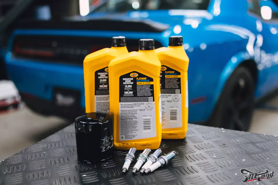 Плановое обслуживание и демонтаж расширителей кузова для Dodge Challenger Shaker